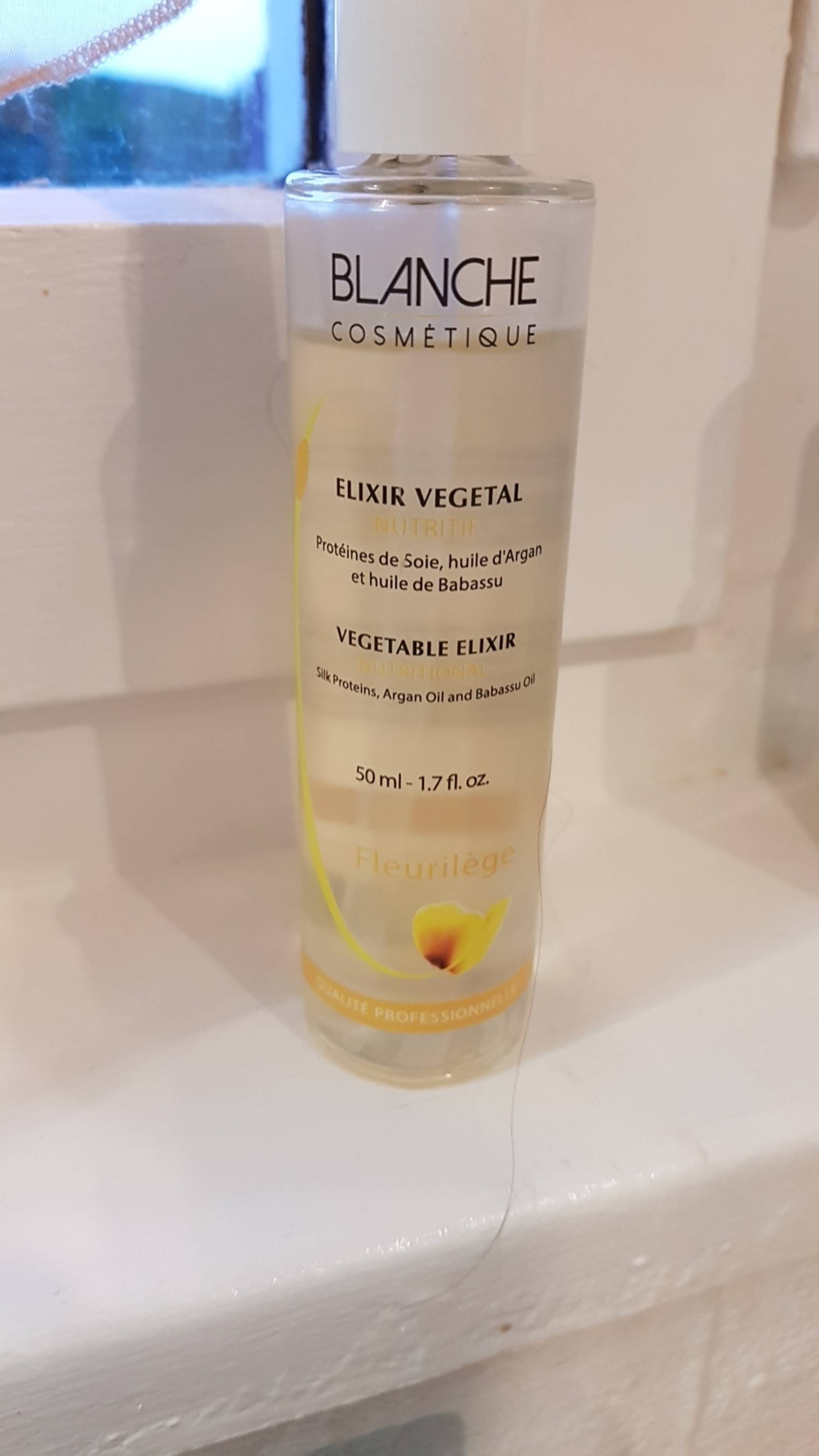 BLANCHE COSMETIQUE - Fleurilège - Elixir végétal nutritif