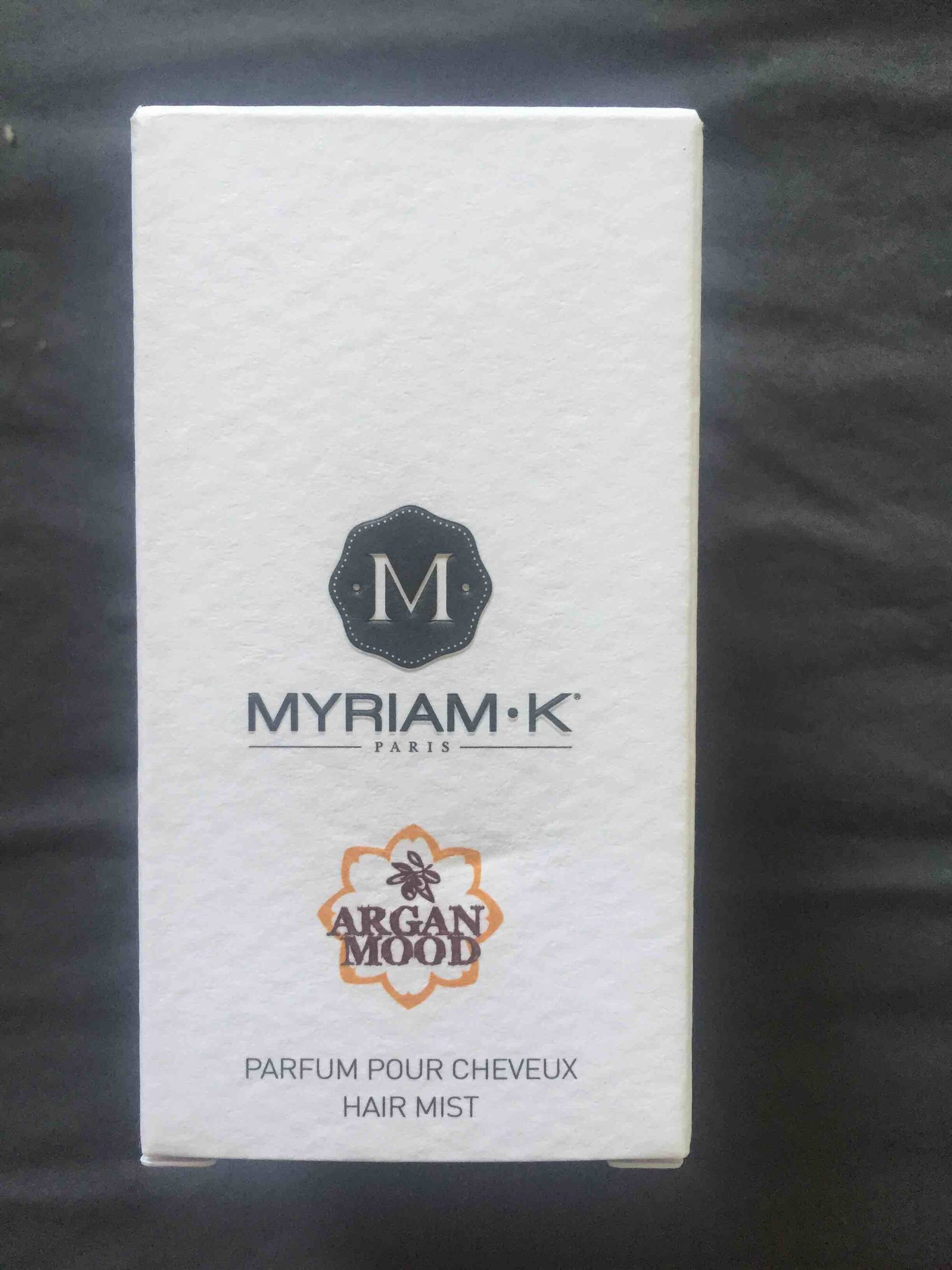 MYRIAM.K - Argan Mood - Parfum pour cheveux