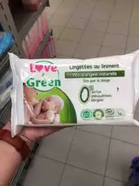 LOVE & GREEN - Lingettes au liniment