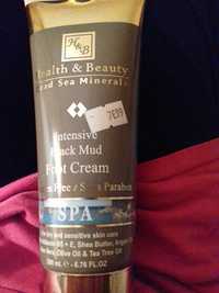 HEALTH & BEAUTY - Intensive black mud - Foot cream