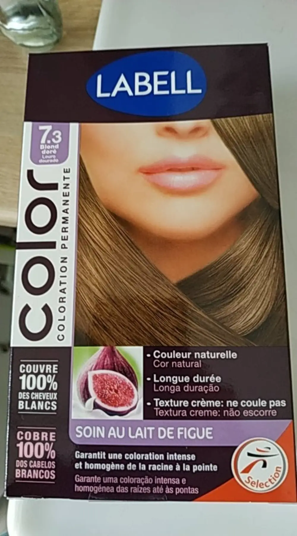 LABELL - Coloration permanente 7.3 blond doré 