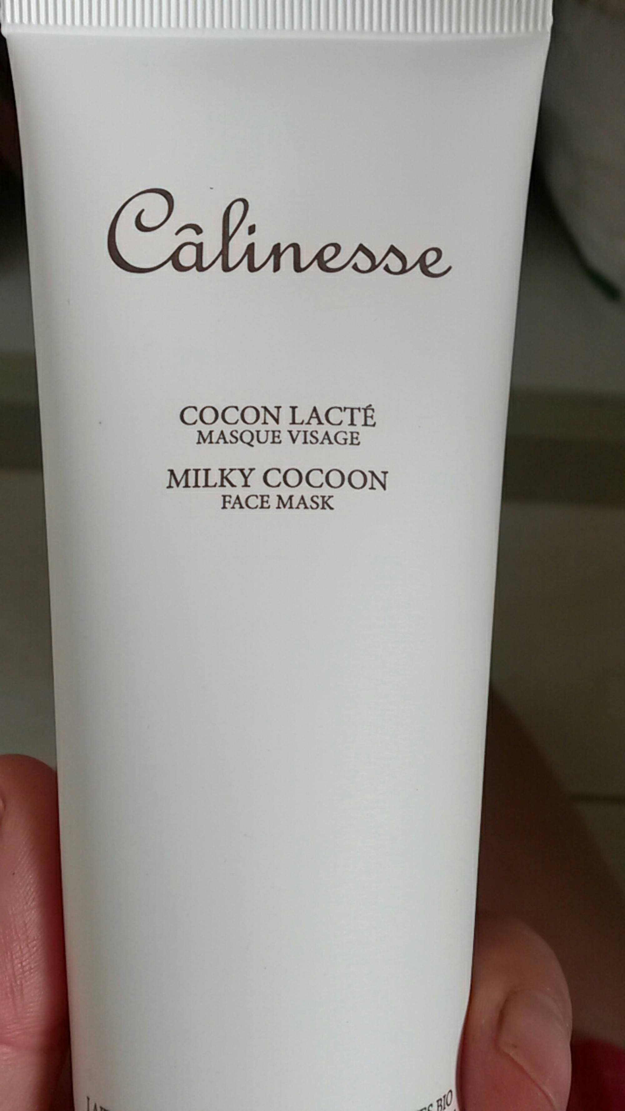 CÂLINESSE - Cocon lacté masque visage
