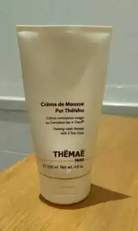 THÉMAÉ - Crème de mousse pur théïshu - Crème nettoyante visage