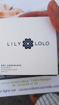 LILY LOLO - Hot chocolate - Mineral foundation SPF 15