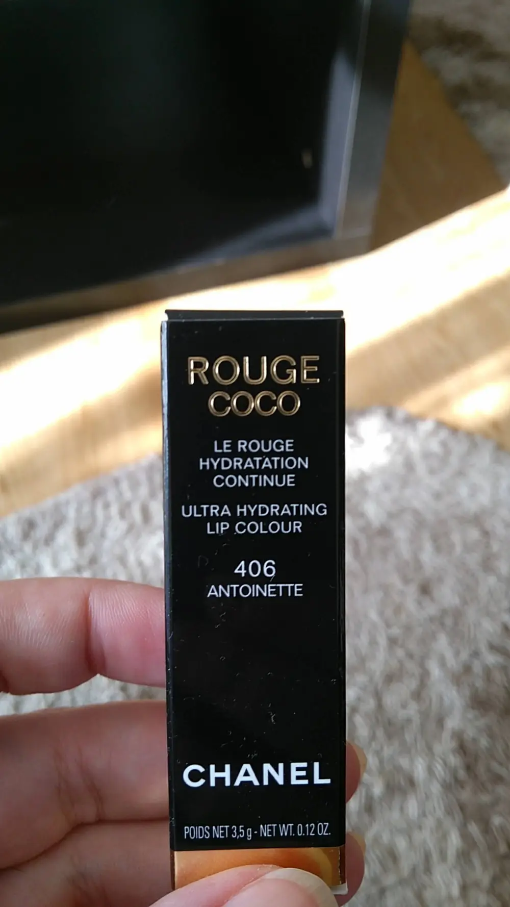CHANEL - Rouge Coco - Le rouge hydratation continue 406 Antoinette