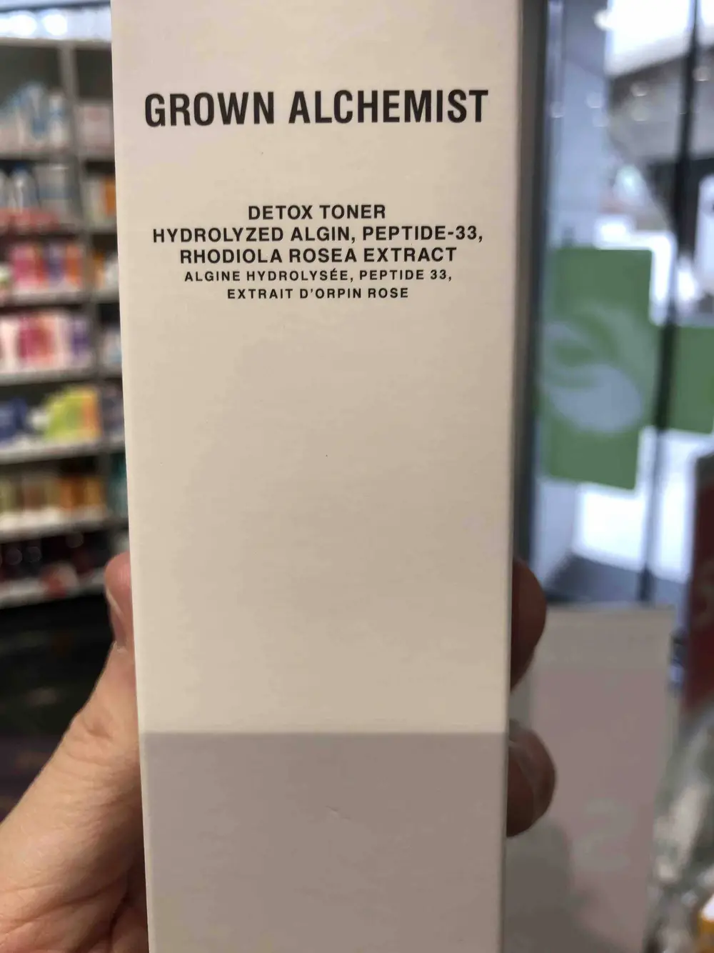 GROWN ALCHEMIST - Detox toner - Hydrolyzed algin peptide 33