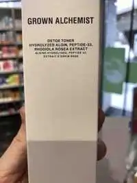 GROWN ALCHEMIST - Detox toner - Hydrolyzed algin peptide 33