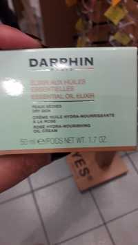 DARPHIN - Elixir aux huiles essentielles - Crème huile hydra-nourrissante à la rose