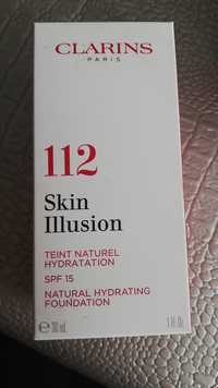 CLARINS - 112 skin illusion - Teint naturel hydratation, SPF 15