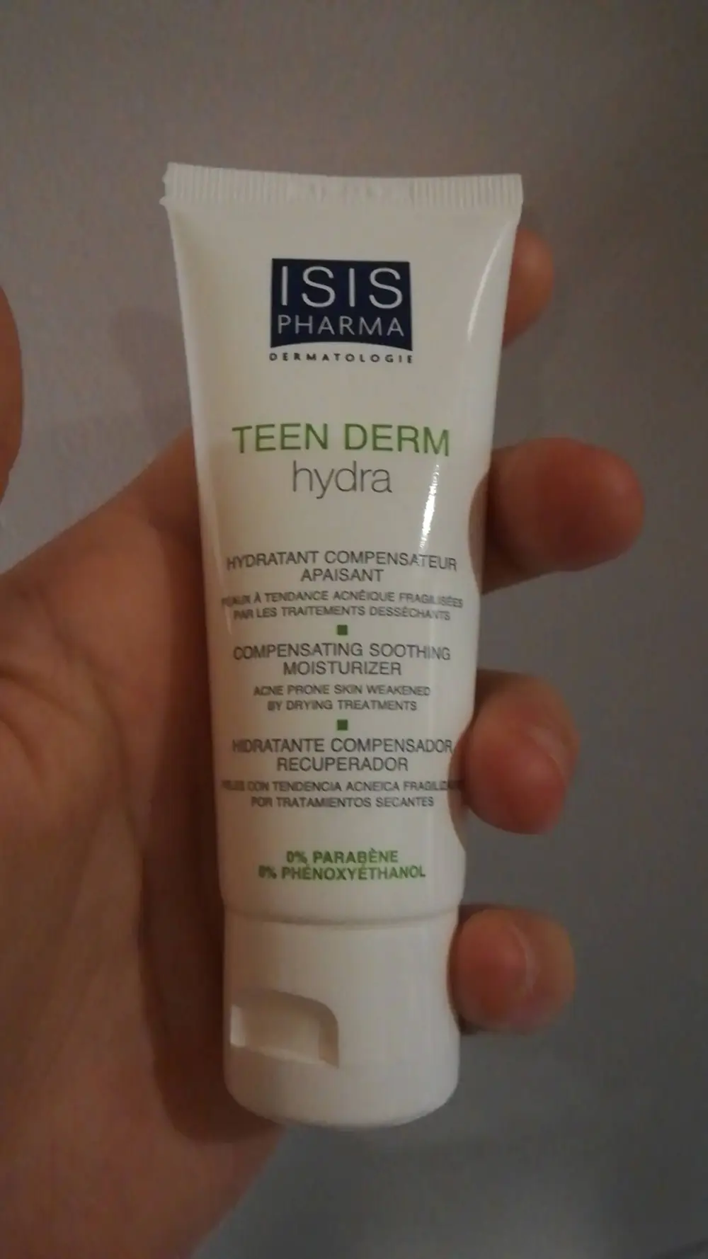 ISIS PHARMA - Teen derm hydra - Hydratant compensateur apaisant