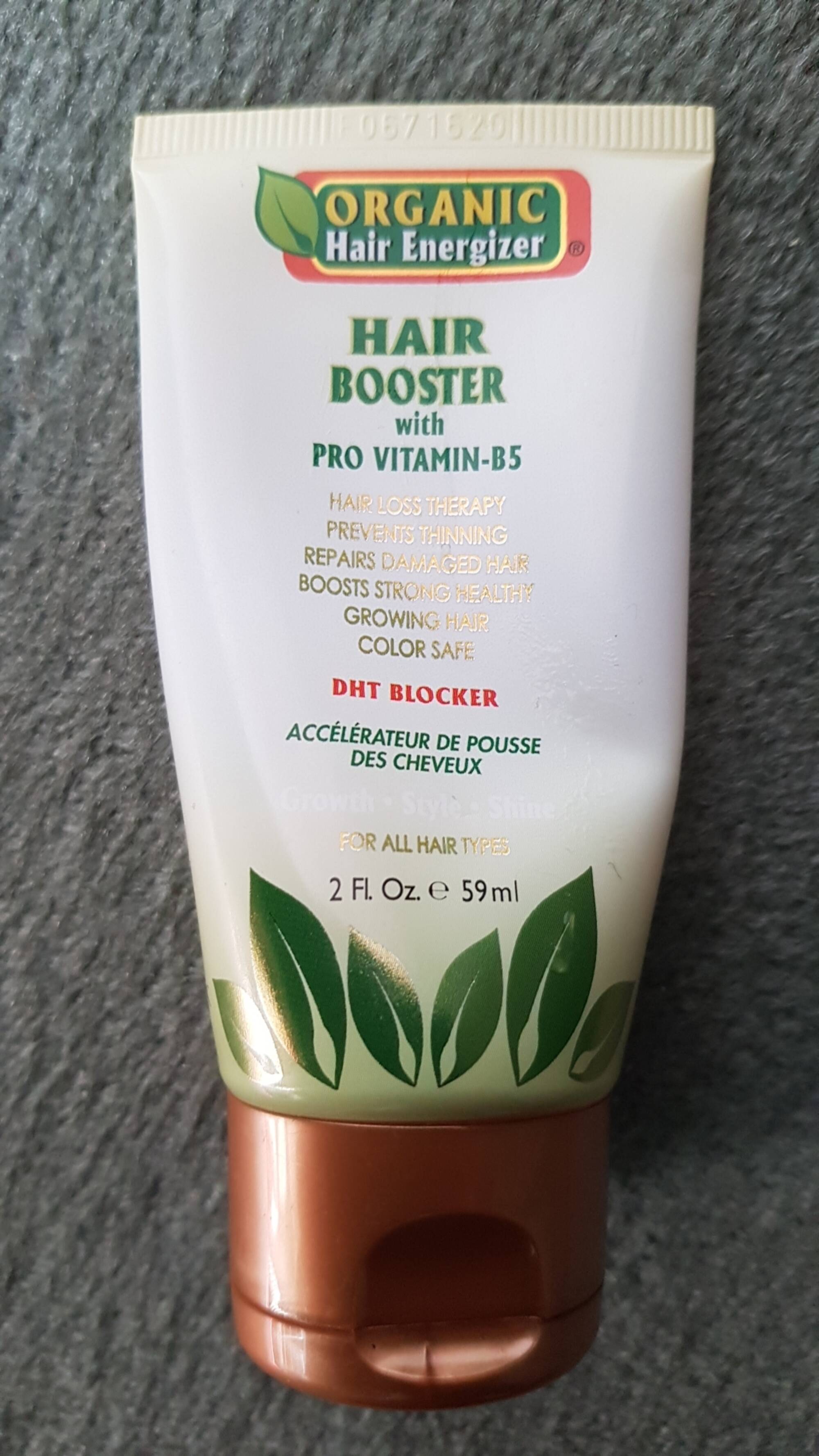 ORGANIC HAIR ENERGIZER - Hair booster with pro vitamin-b5