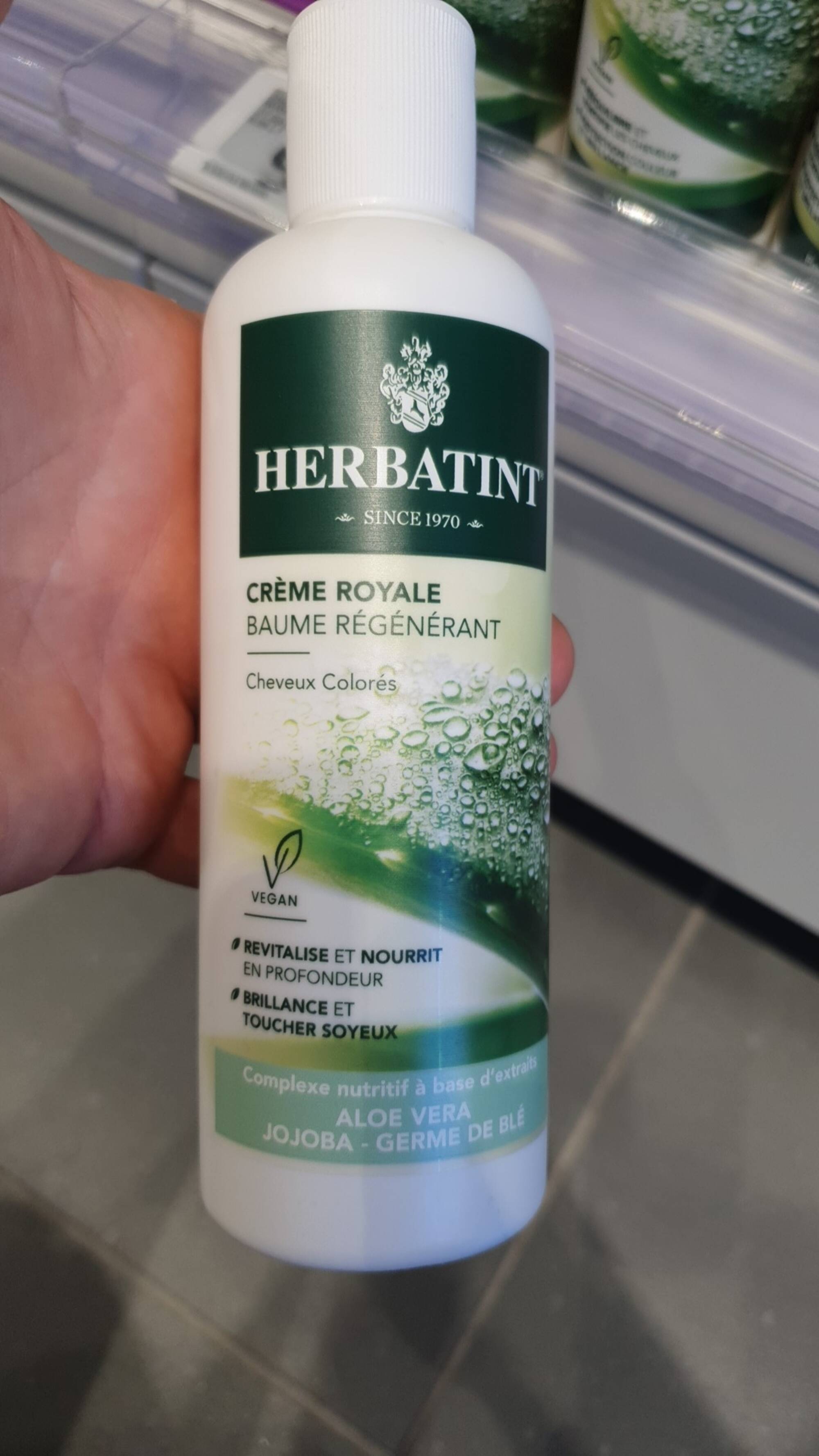 HERBATINT - Crème royale - Baume régénérant