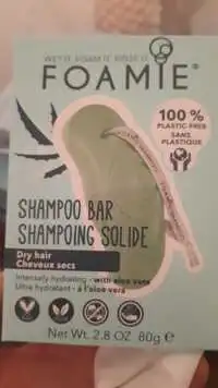 FOAMIE - Shampooing solide à l'aloe vera