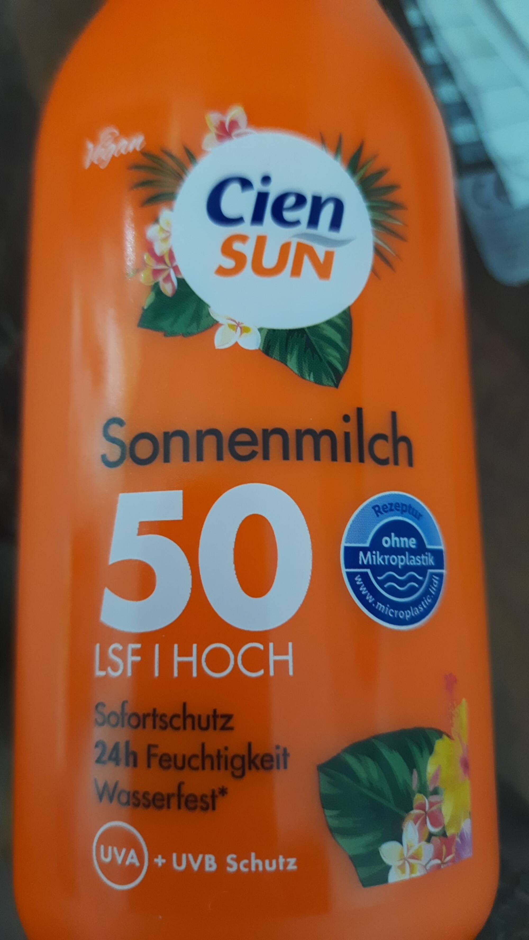 CIEN SUN - Sonnenmilch SPF 50