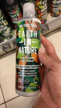 FAITH IN NATURE - Karité & Argan - Après-shampooing nourrissant