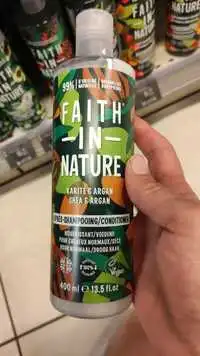 FAITH IN NATURE - Karité & Argan - Après-shampooing nourrissant