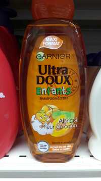GARNIER - Ultra doux enfant Abricot & fleur de coton - Shampooing 2 en 1