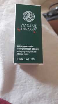 ANNAYAKE - Wakame - Crème concentré multi-protection anti-âge