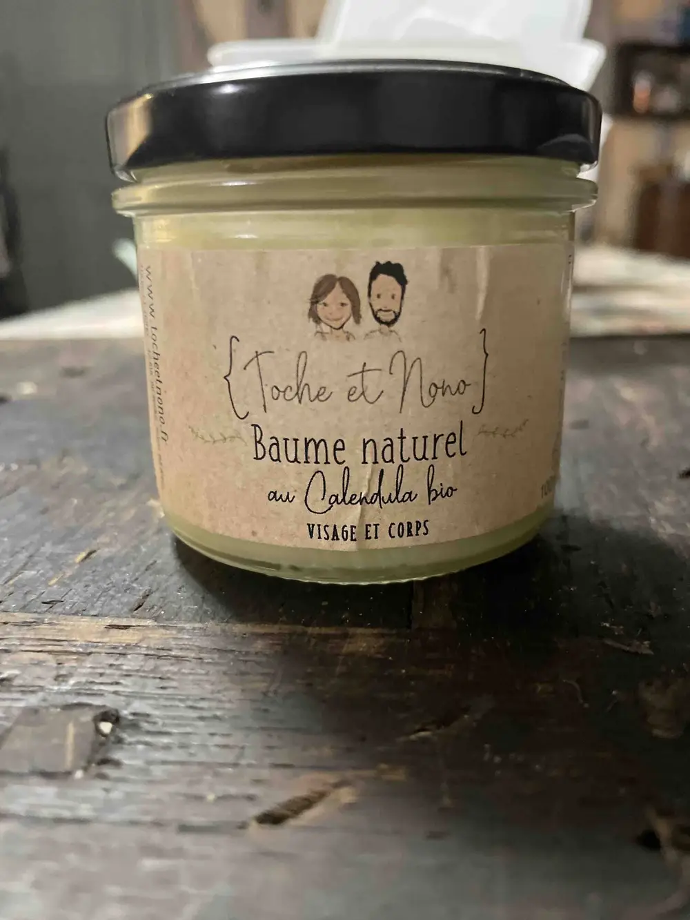 TOCHE ET NONO - Baume naturel au calendula bio visage et corps