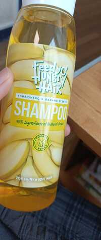 FEEDYO HUNGRY HAIR - Nourishing & banana scented - Shampoo 