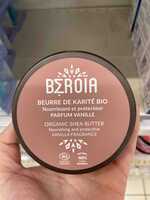 BEROIA - Beurre de karité bio parfum vanille