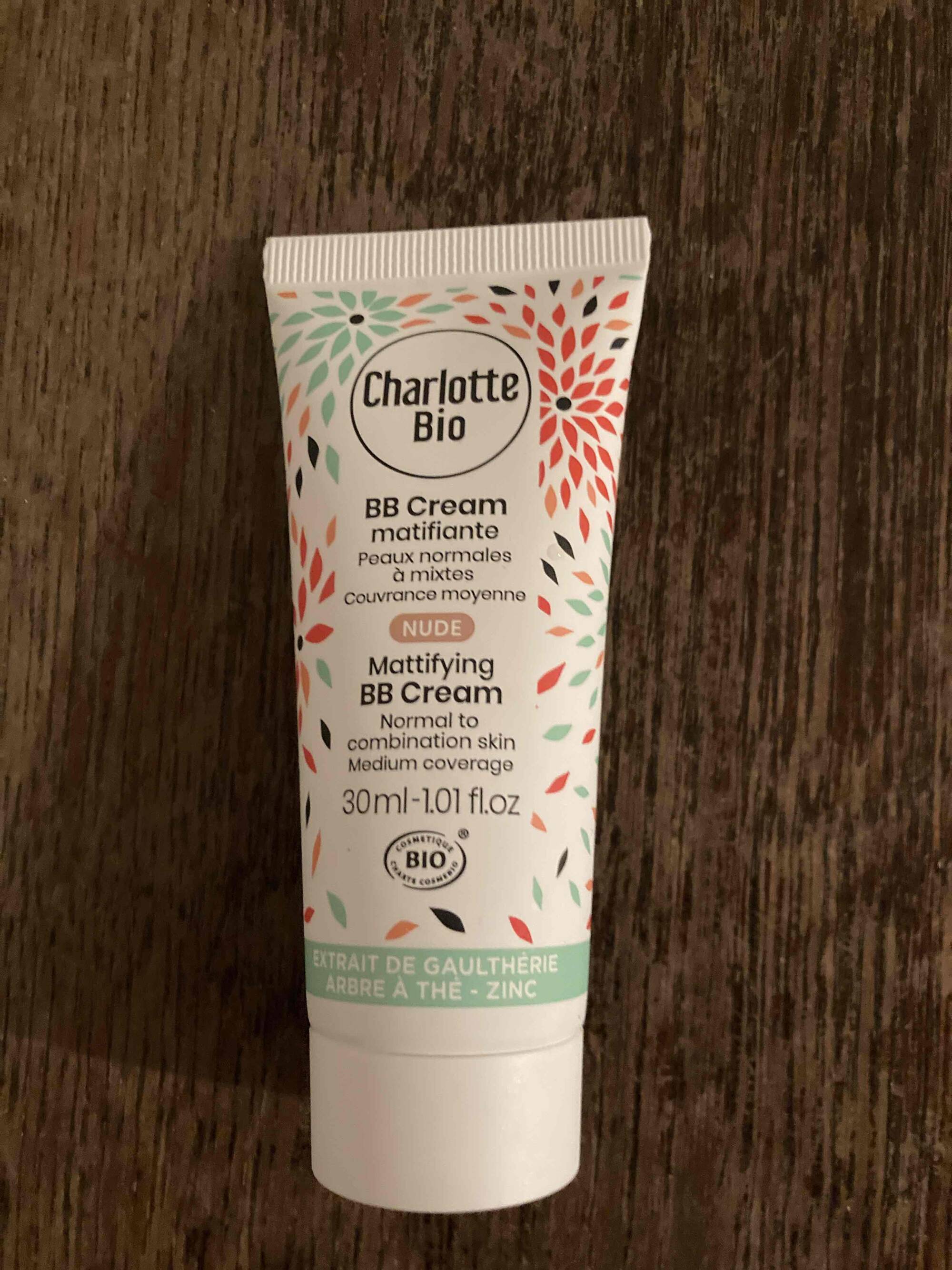 CHARLOTTE BIO - BB cream matifiante nude