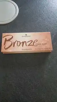 ESSENCE - Bronze you way - Bronzing palette