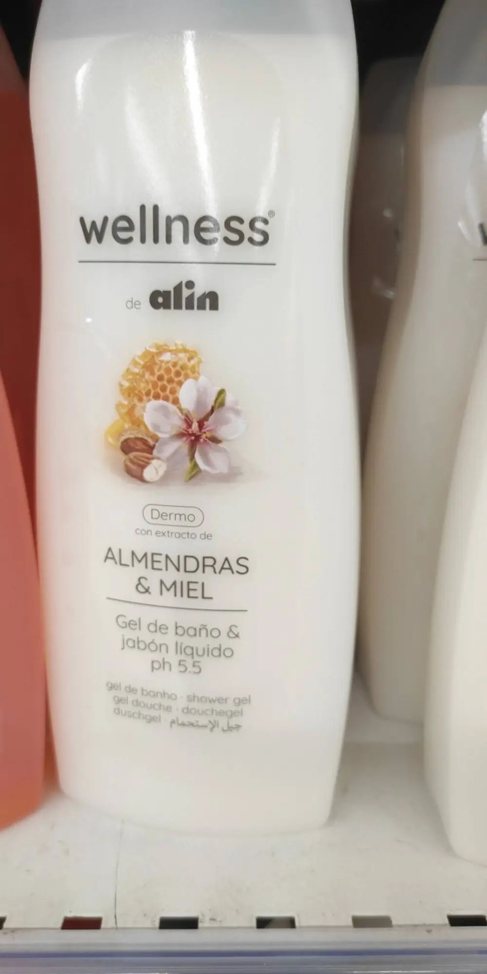 WELLNESS - Almendras & miel - Gel douche 