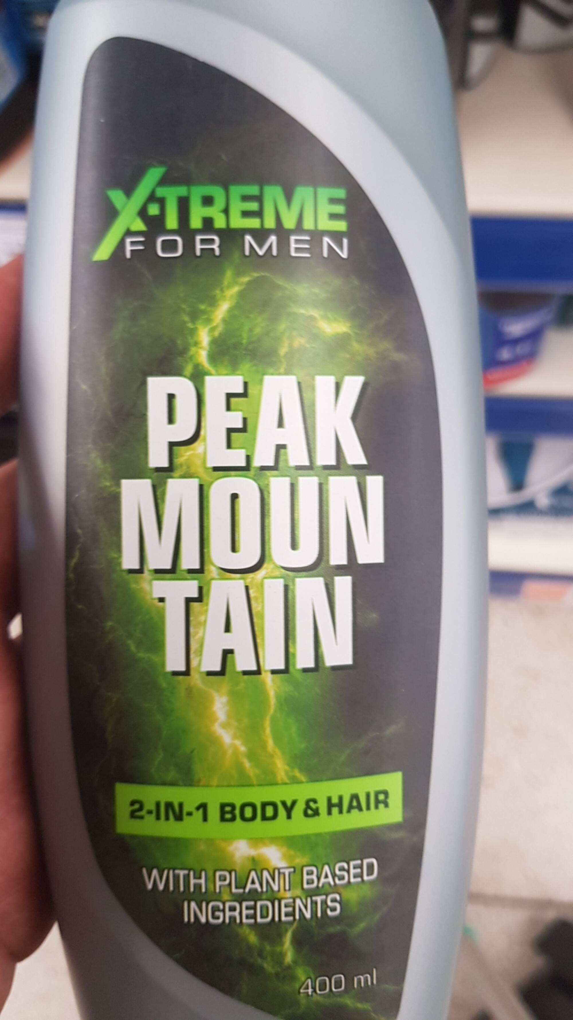 XTREME FOR MEN - Peak mountain - 2 in 1 body & hair