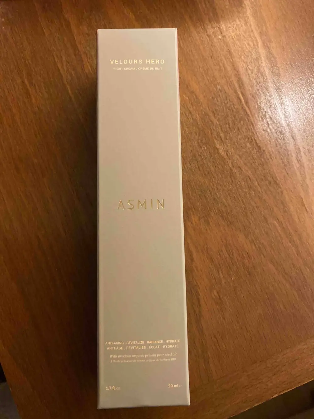 ASMIN - Velours hero - Crème de nuit