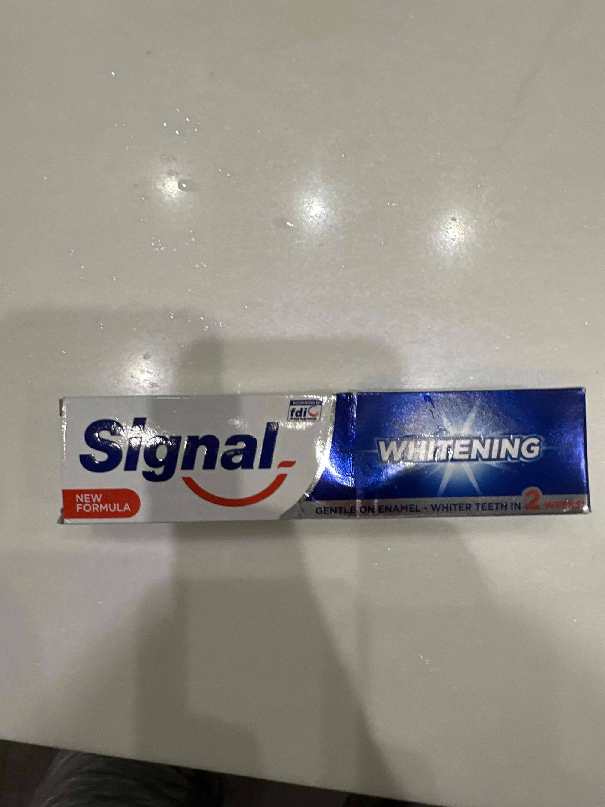 SIGNAL - Whitening  - dentifrices