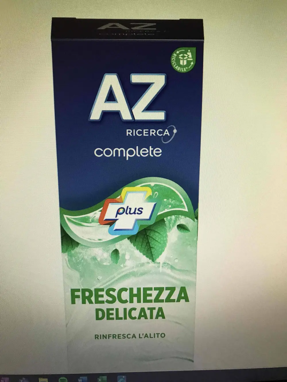 AZ - Complete dentifrico azione completa pasta gel