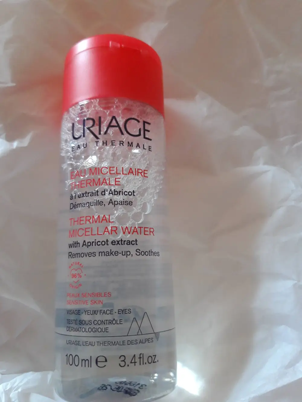 URIAGE - Eau thermale - Démaquillant