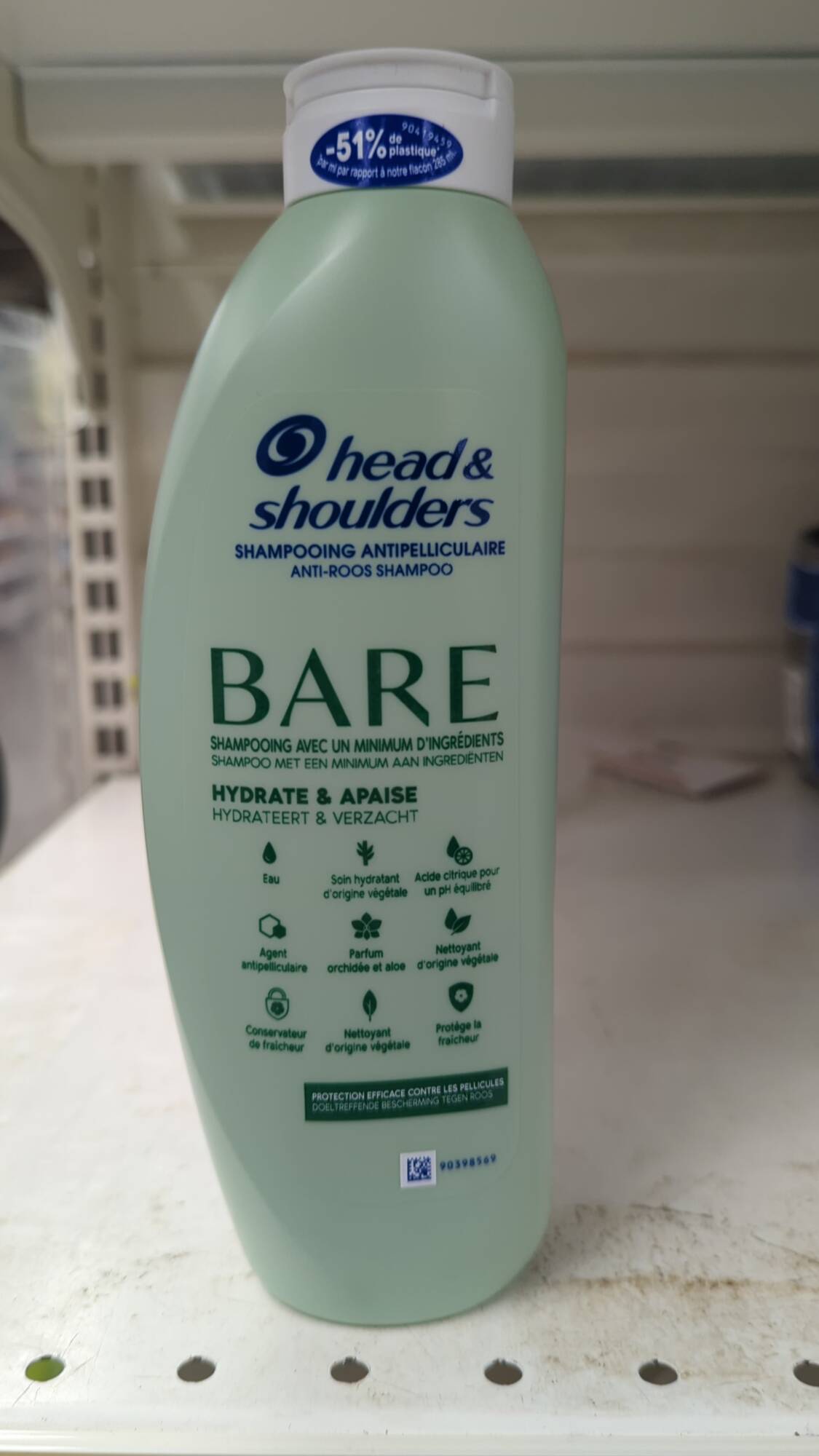 HEAD & SHOULDERS - Bare - Shampooing