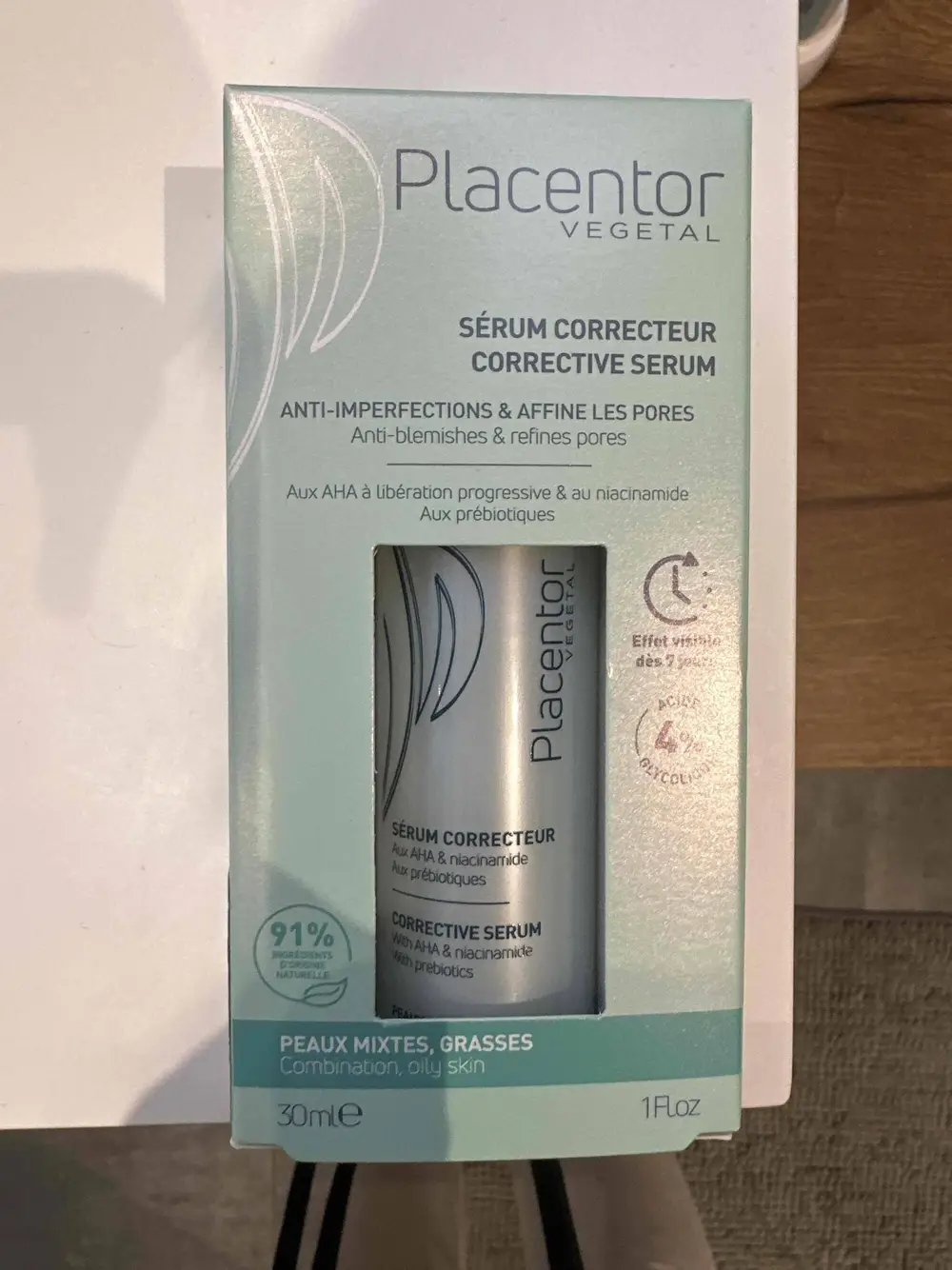 PLACENTOR VÉGÉTAL - Peaux mixtes à grasses - Serum correcteur 