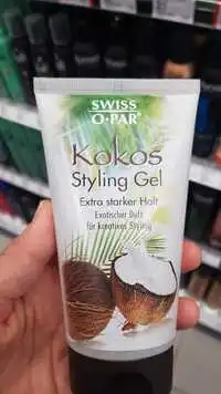 SWISS O PAR - Kokos - Styling gel extra starker halt