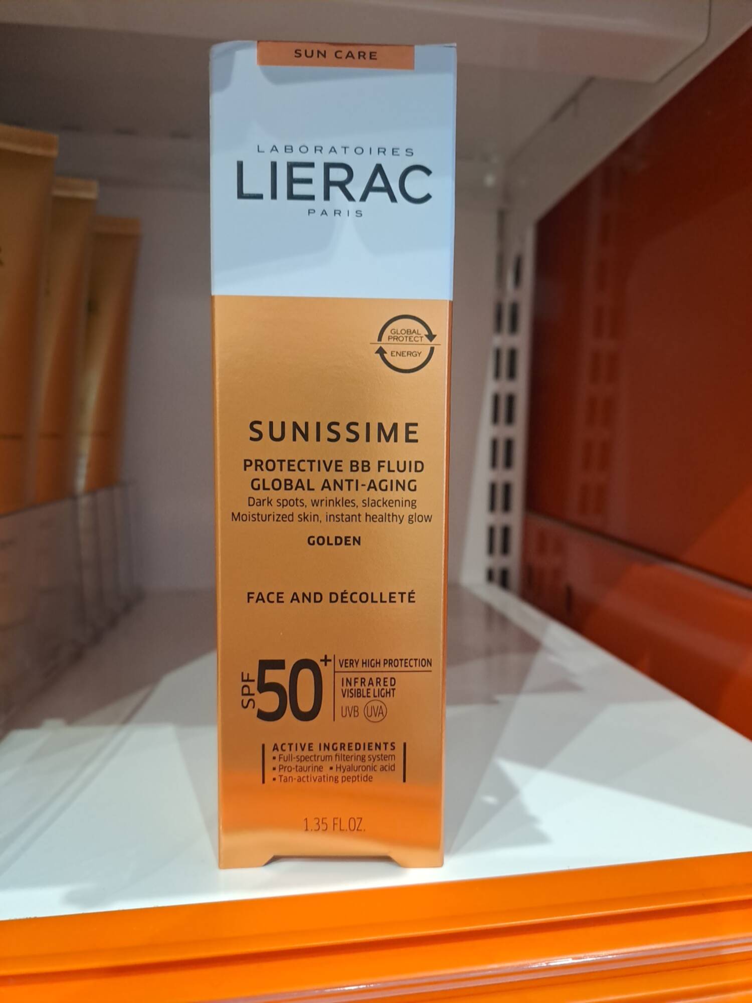 LIÉRAC - Sunissime - Protective BB fluide global anti-aging spf50+