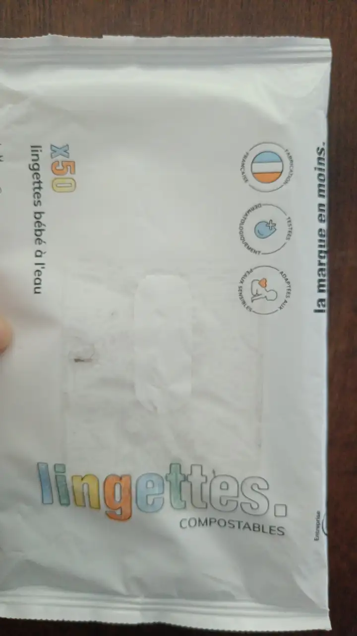 LA MARQUE EN MOINS - Lingettes bébé à l'eau