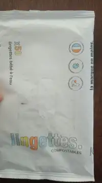 LA MARQUE EN MOINS - Lingettes bébé à l'eau