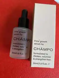 CHĀMPO - Pitta growth serum