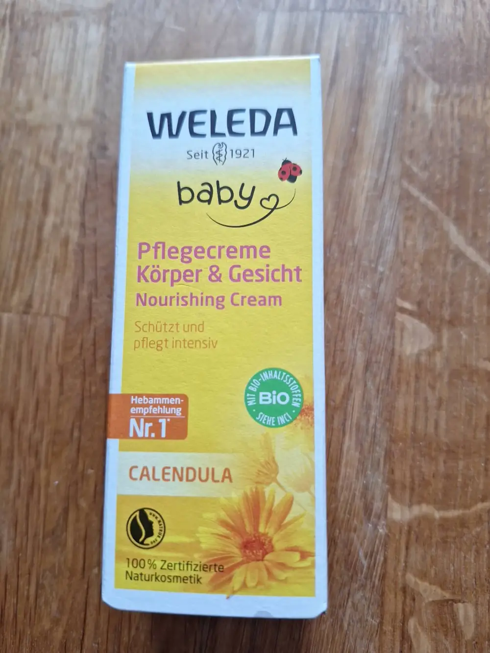 WELEDA - Baby - Nourishing cream calendula