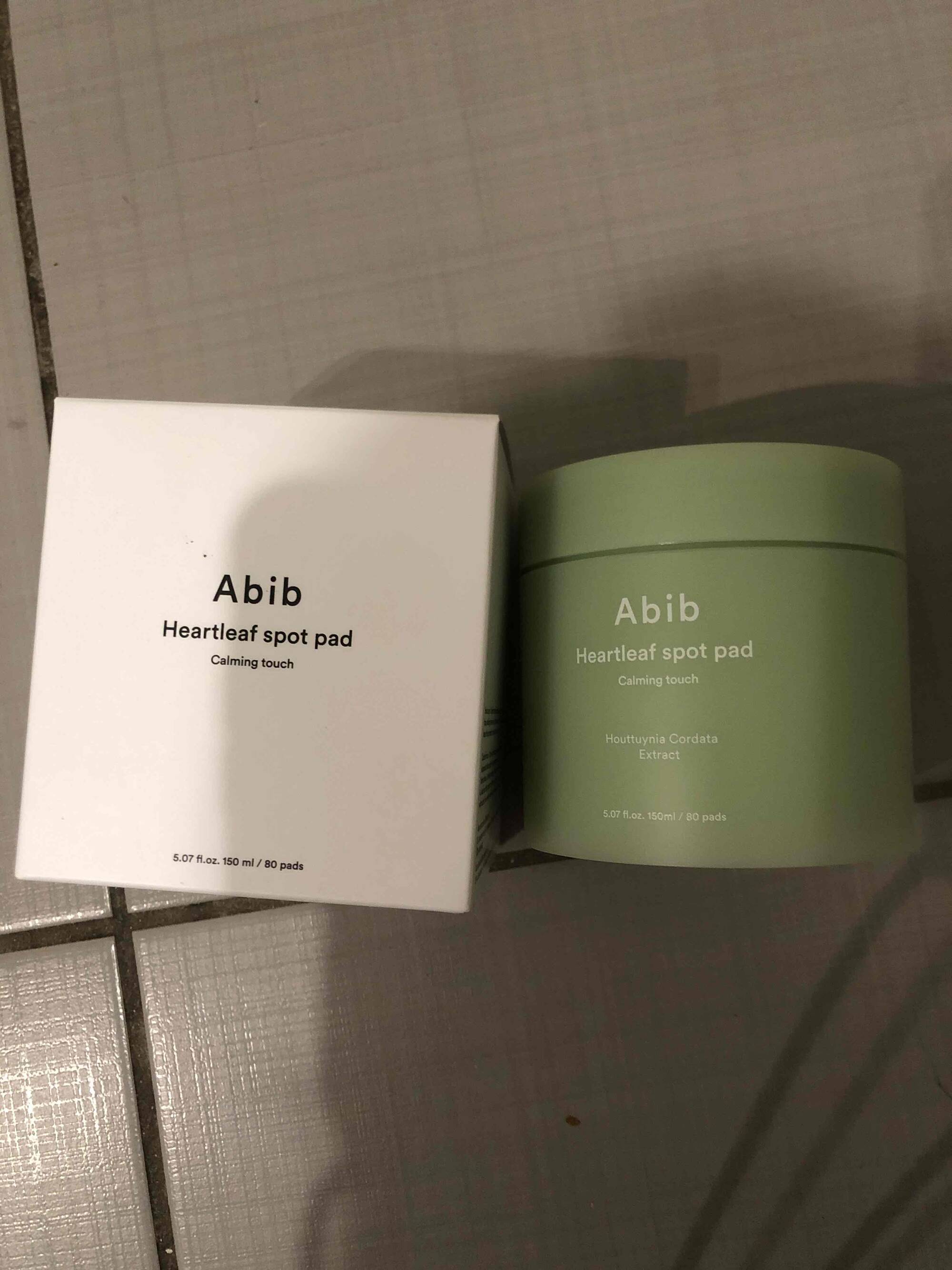 ABIB - Heartleaf spot pad - Calming touch