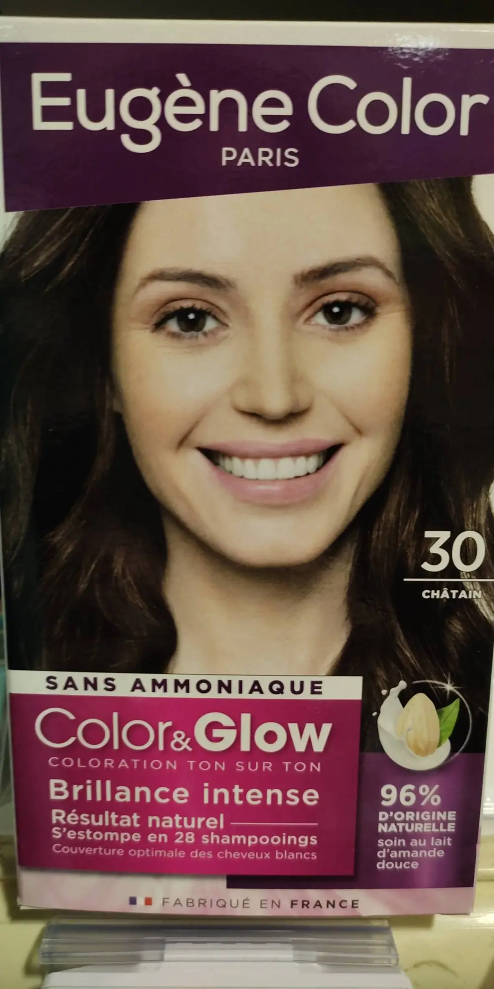 EUGÈNE COLOR PARIS - Color & glow - Coloration ton sur ton 30 châtain