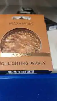 MAX & MORE - Highlighting pearls bronzing balm