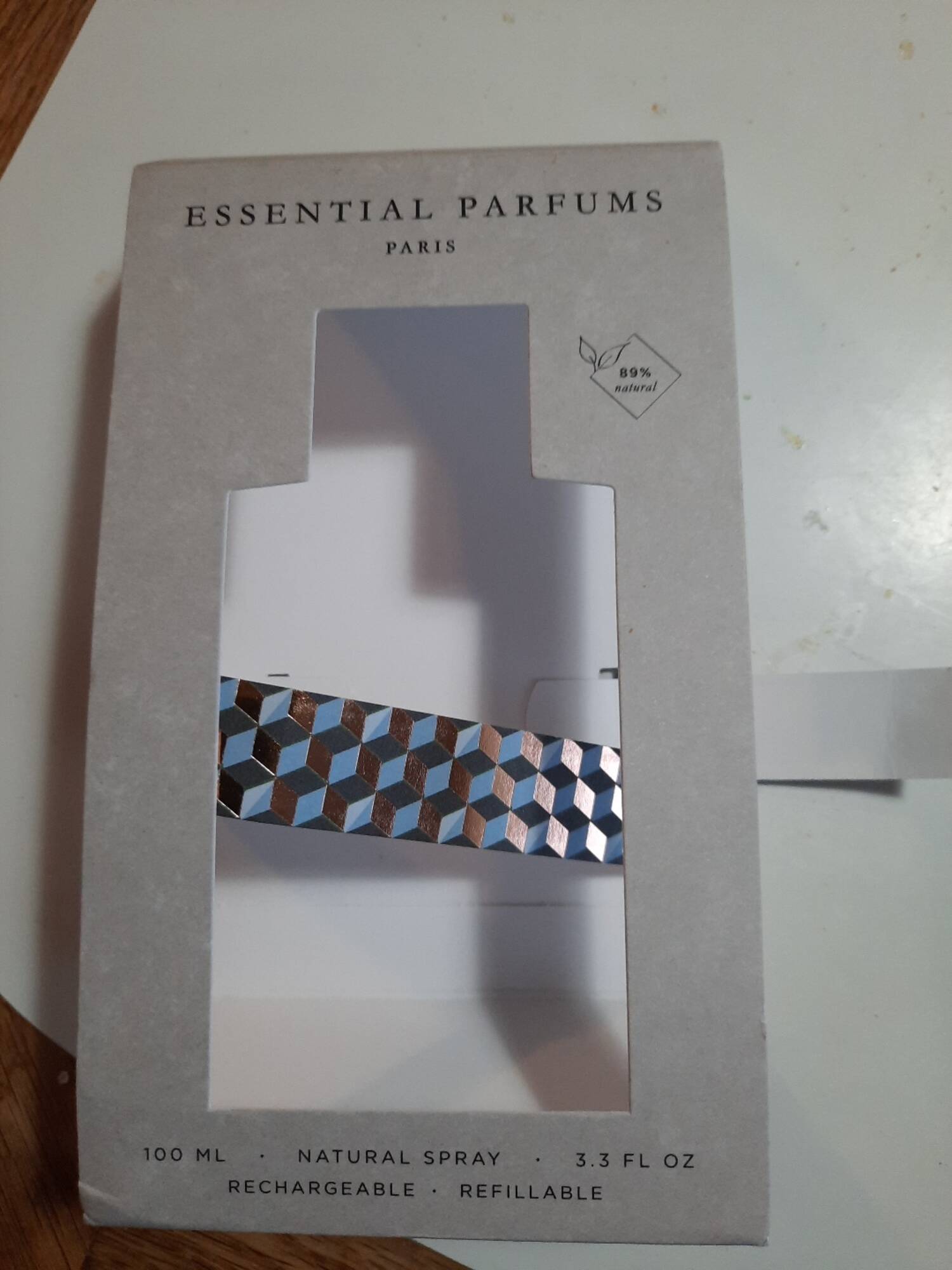 ESSENTIAL PARFUMS - Eau de parfum natural spray rechargeable