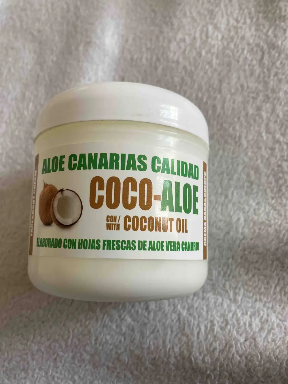 ALOE CANARIAS CALIDAD - Coco-aloe with coconut oil