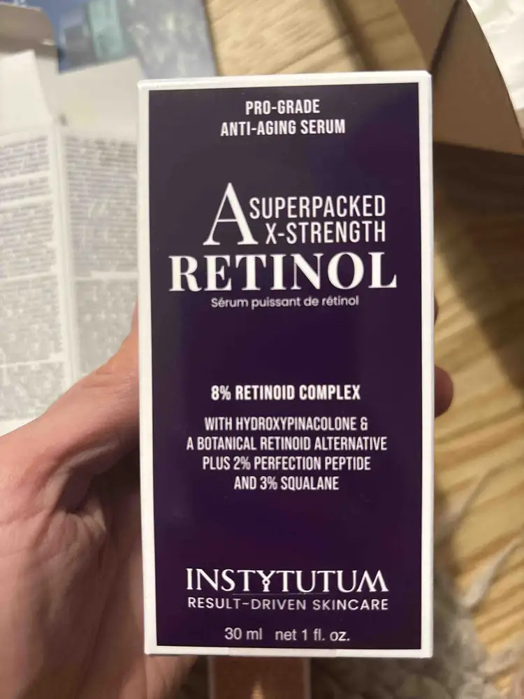 INSTYTUTUM - A-superpacked X-strength - Anti-aging serum