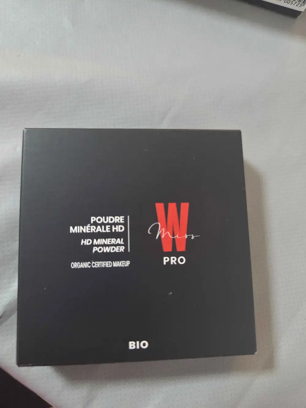 W MISS PRO - Poudre minérale hd