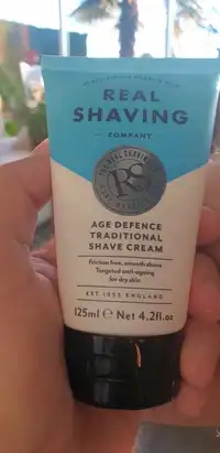 REAL SHAVING - Age defence - Shave cream