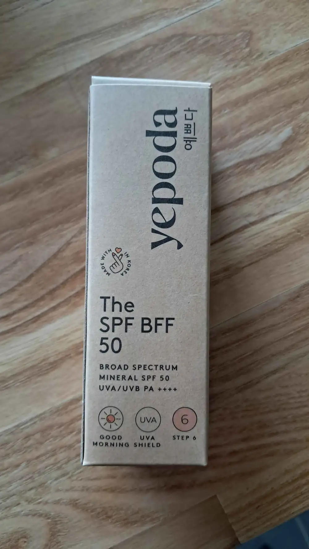 YEPODA - The SPF BFF 50 - Crème solaire
